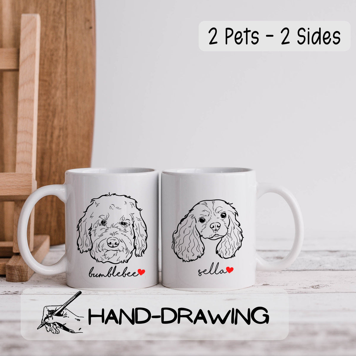 Personalized pet memorial and dog lover gift