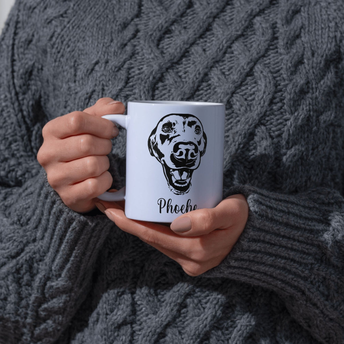 Personalized pet mug gift for dog lover